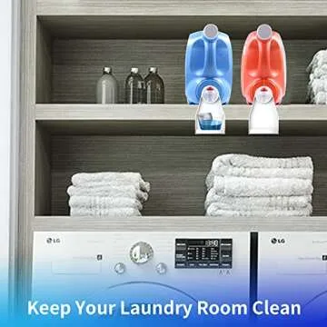 Laundry Detergent Cup Holder Set for Tidy Laundry Spaces