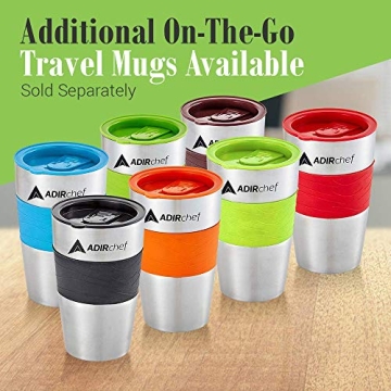 AdirChef Mini Travel Coffee Maker Eco-Friendly Compact Design