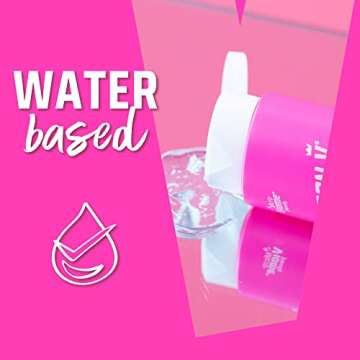 Queen V P.S. I Lube You - Intimate Water-Based Lube, pH Friendly, Free from Parabens, Artificial Colors, Glycerin & Fragrances, 3 oz. Wetter is Better