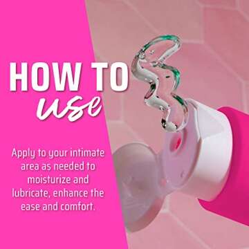 Queen V P.S. I Lube You - Intimate Water-Based Lube, pH Friendly, Free from Parabens, Artificial Colors, Glycerin & Fragrances, 3 oz. Wetter is Better