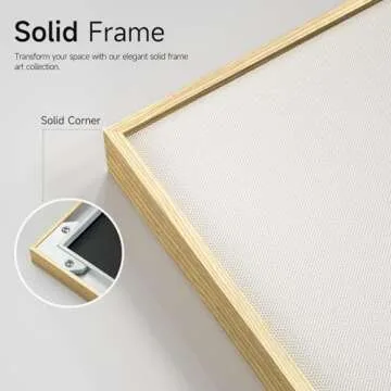 Large Framed Abstract Wall Art Set for Modern Decor