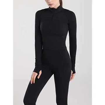 Vsaiddt Women's Athletic Half Zip Sweatshirt for Ultimate Comfort