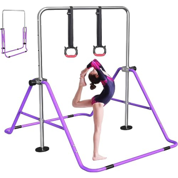 Adjustable Kids Gymnastics Bar for Safe Training at Home