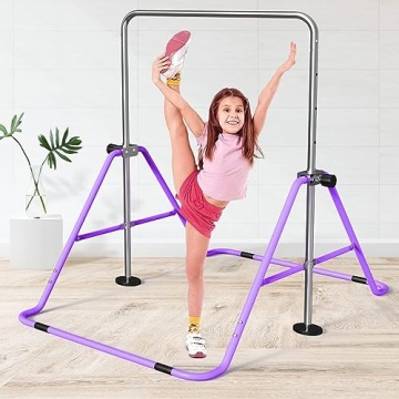 Adjustable Kids Gymnastics Bar for At-Home Training