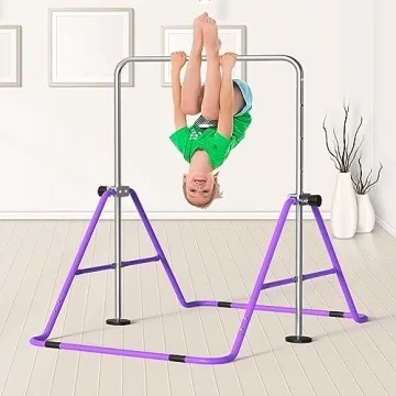 Adjustable Kids Gymnastics Bar for At-Home Training