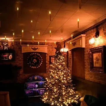 12Pcs Floating LED Candles with Remote Magic Decor