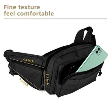 DMAIP Tactical Gun Case Concealed Carry Pouch Portable