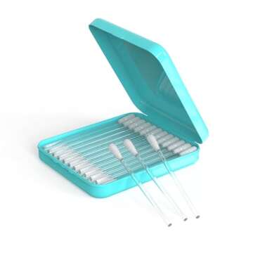 Base Labs Keloid Bump Removal Gel Swabs | Piercing Aftercare Gel Swabs for Piercing Bump Treatment | Medicated Piercing Cleaner Saline Solution for Ear, Nose, Belly, Body Piercings | 36 Swabs