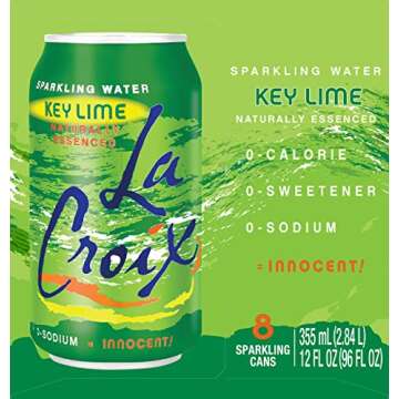LaCroix Sparkling Water Key Lime - Refreshing & Healthy
