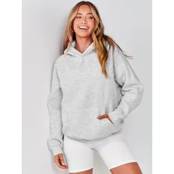Shop ANRABESS Women’s Oversized Fleece Hoodie - Comfy & Chic