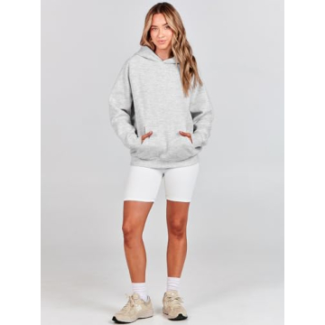 Shop ANRABESS Women’s Oversized Fleece Hoodie - Comfy & Chic