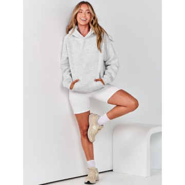 Shop ANRABESS Women’s Oversized Fleece Hoodie - Comfy & Chic