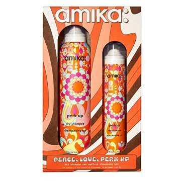 amika Peace Love Perk Up Dry Shampoo Set for All Hair Types