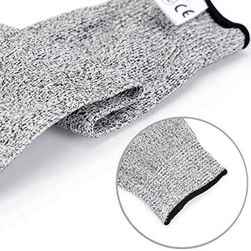 Cut Resistant Arm Sleeves Level 5 for Maximum Protection