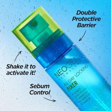 NEOGEN All Day Makeup Setting Spray - Hydrating Weightless Sebum Control Fixer (All Day Locking Fixer 80ml)