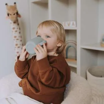 KIDSco Silicone Sippy Cup for Babies & Toddlers - 5oz