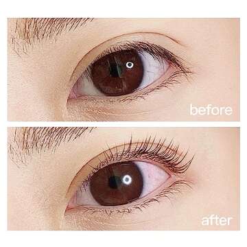 Upgraded Lash Lift Kit - Professional Semi-Permanent Eyelash Kit with Black and Brown Color, Lasting 6 Weeks, Ideal for Salon & Home Use