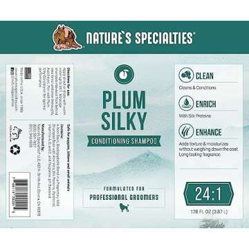 Nature's Specialties Ultra Concentrated Dog Shampoo 1 Gallon