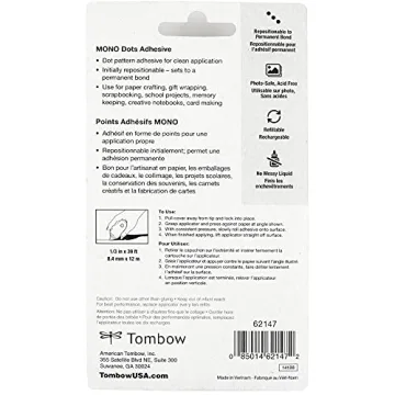 Tombow Adhesive Dots Applicator for Easy Crafting