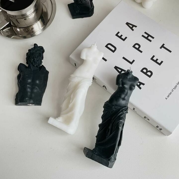 Venus Statue Scented Candle - 120G for Relaxation