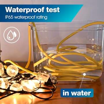 BBOUNDER Outdoor Extension Cord 100 FT Waterproof, 12/3 SJTW Heavy Duty 15A 1875W, Flexible 100% Cop...