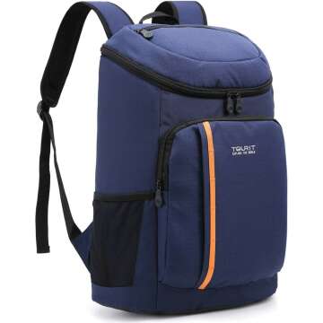 Leak-Proof TOURIT Cooler Backpack for 30 Cans
