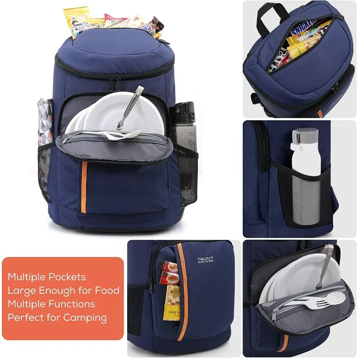 Leak-Proof TOURIT Cooler Backpack for 30 Cans
