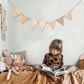 EPSEED Boho Decor Wild One Nursery Wall Hanging