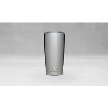 YETI Rambler 20 oz Stainless Steel Vacuum Insulated Tumbler with Lid (Stainless Steel)