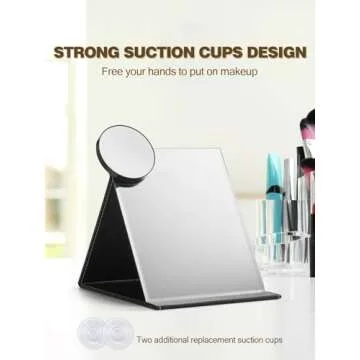 Macaki 30X Magnifying Mirror - Perfect for Travel and Makeup