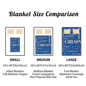 Personalized KYGNE Blankets for All Ages and Occasions