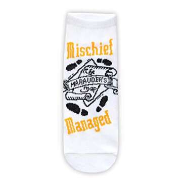 Harry Potter Juniors/Womens 5 Pack Ankle Socks Shoe Size 4-10