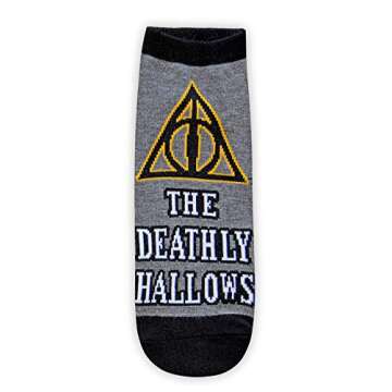 Harry Potter Juniors/Womens 5 Pack Ankle Socks Shoe Size 4-10
