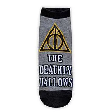 Harry Potter Juniors/Womens 5 Pack Ankle Socks Shoe Size 4-10