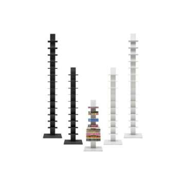 Sapiens Bookcase Sintesi - 59.8" Aluminium, 10 Shelves