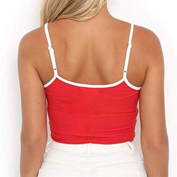 Wintialy Funny Letter Print Women's Tank Top