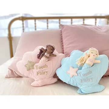 Mon Ami Mermaid Tooth Fairy Pillow & Doll Set for Kids