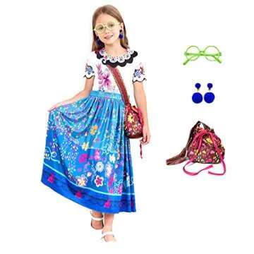 Magical Avady Encanto Dress for Girls 3-4T Cosplay