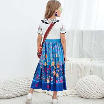 Magical Avady Encanto Dress for Girls 3-4T Cosplay