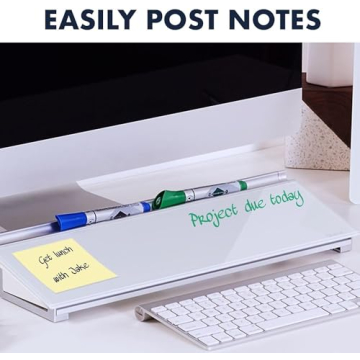 Quartet Glass Dry Erase White Board for Notetaking