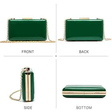 Dasein Women Evening Purses Clutch Bags Formal Party Clutches Wedding Purses Cocktail Prom Handbags ...