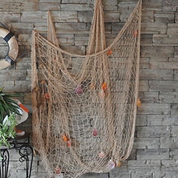Whitelotous Fishing Net Decor for Beach Themed Parties