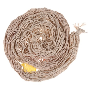 Whitelotous Fishing Net Decor for Beach Themed Parties