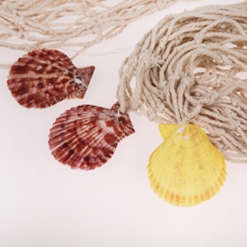 Whitelotous Fishing Net Decor for Beach Themed Parties
