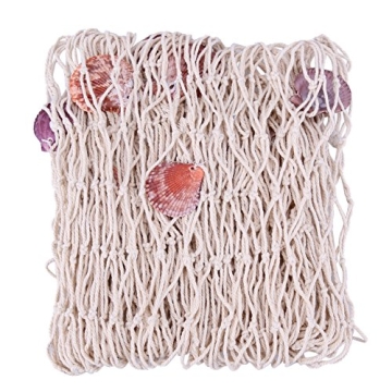 Whitelotous Fishing Net Decor for Beach Themed Parties