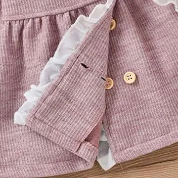 NvekeyBromn Cute Toddler Girl Casual Dress & Headband