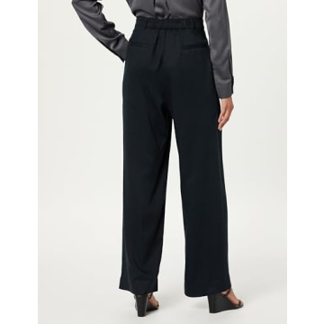 Amalia Relaxed Pleated Trousers - Style Meets Comfort