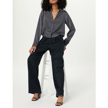 Amalia Relaxed Pleated Trousers - Style Meets Comfort