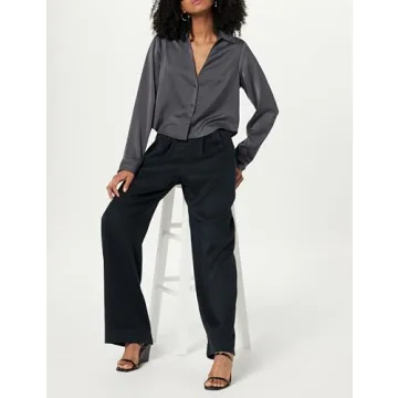 Amalia Relaxed Pleated Trousers - Style Meets Comfort