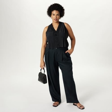 Amalia Relaxed Pleated Trousers - Style Meets Comfort